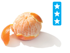 Orange = 3 étoiles